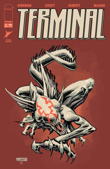 TERMINAL #1 2ND PRINTING CVR B RICK LEONARDI & NEERAJ MENON MONSTER VAR