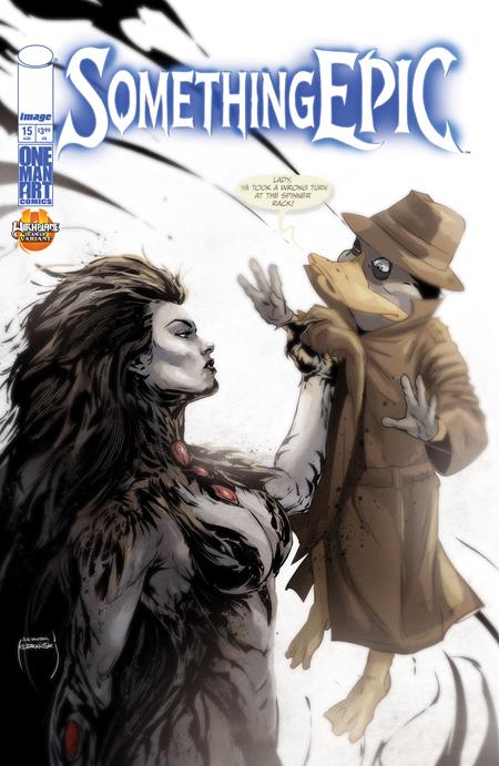SOMETHING EPIC #15 CVR D SZYMON KUDRANSKI WITCHBLADE TEAM UP VAR