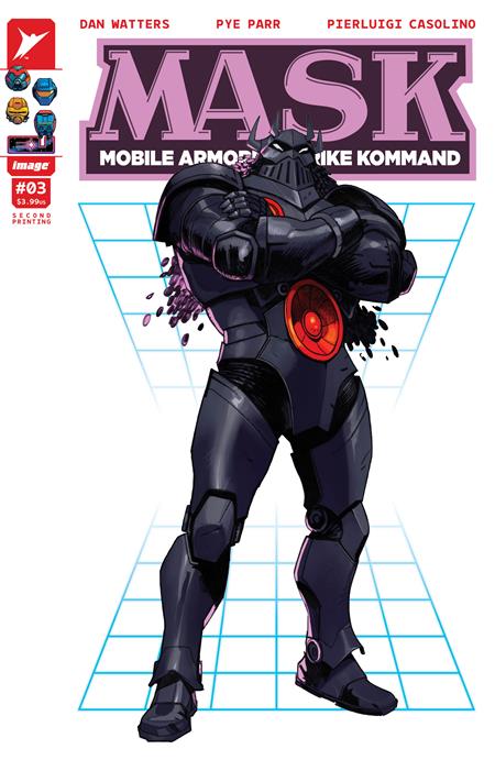 MASK #3 2ND PRINTING CVR A MARCO FERRARI