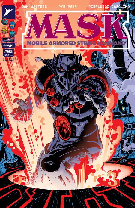 MASK #3 2ND PRINTING CVR B JH WILLIAMS VAR