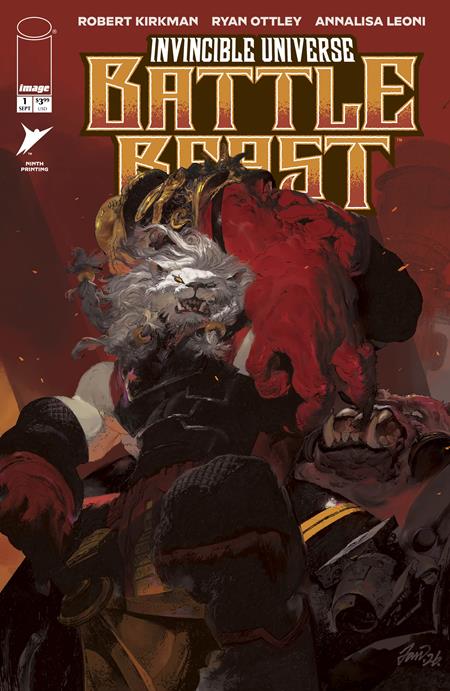 INVINCIBLE UNIVERSE BATTLE BEAST #1 9TH PRINTING