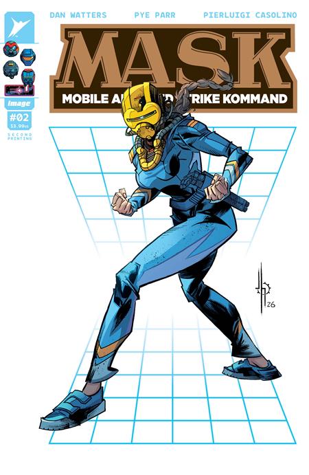 MASK #2 2ND PRINTING CVR A JASON HOWARD