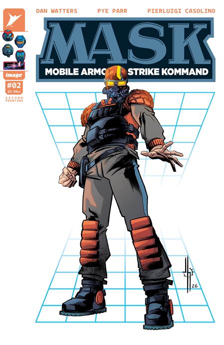 MASK #2 2ND PRINTING CVR B JASON HOWARD VAR