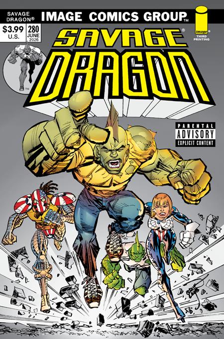 SAVAGE DRAGON #280 3RD PRINTING