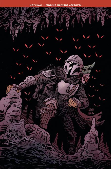 STAR WARS THE MANDALORIAN AND GROGU NIGHTMARE ON NEVARRO (ONE SHOT) CVR E INC 1:20 JUNI BA VAR