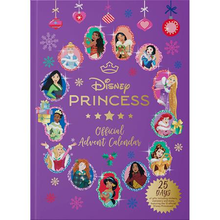 DISNEY PRINCESS THE OFFICIAL ADVENT CALENDAR