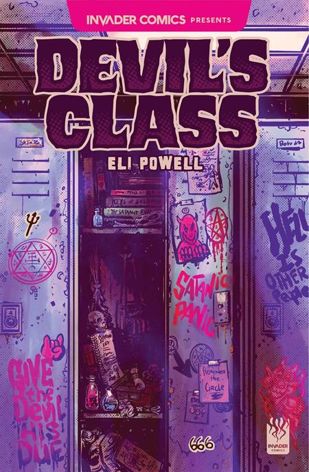 INVADER COMICS PRESENTS DEVILS CLASS #1 (ONE SHOT) CVR B MIKE NELSEN VAR