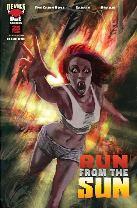 RUN FROM THE SUN #1 CVR D INC 1:10 JASON SHAWN ALEXANDER UV SPOT GLOSS VAR