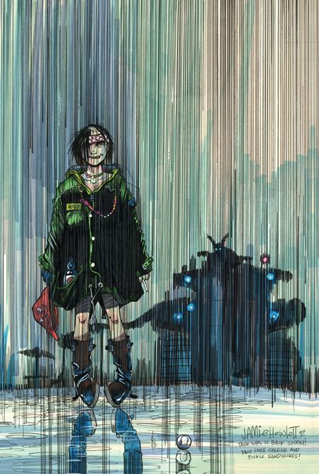 TANK GIRL BLUE HELMET SUMMER SPECIAL #1 (ONE SHOT) CVR C JAMIE HEWLETT VIRGIN CARDSTOCK VAR