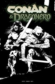 CONAN THE BARBARIAN AND DRAGONERO #5 (OF 7) CVR D STEVAN SUBIC INKS VAR