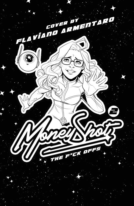 MONEY SHOT THE F* OFFS #2 (OF 5) CVR F FLAVIANO AREMENTARO NSFW BLACK BAG FULL ART VAR