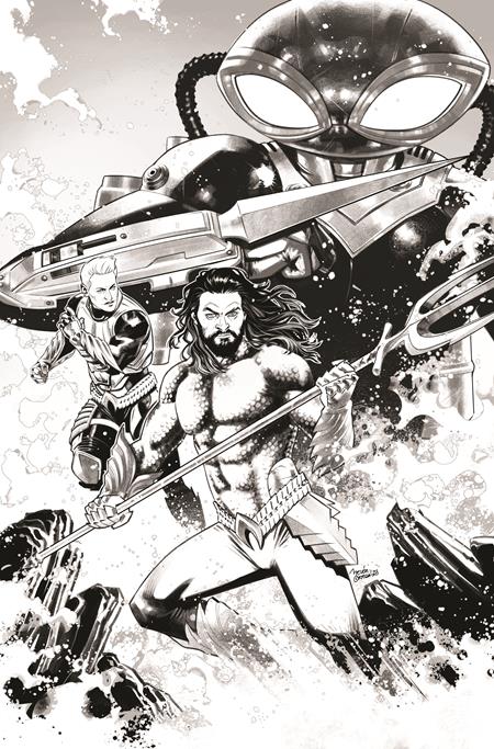 AQUAMAN AND THE LOST KINGDOM SPECIAL #1 (ONE SHOT) CVR E INC 1:25 BELEN ORTEGA CARD STOCK VAR