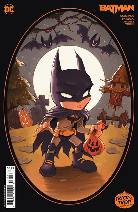 BATMAN #138 CVR F CHRISSIE ZULLO TREAT OR TREAT CARD STOCK VAR (BATMAN CATWOMAN THE GOTHAM WAR)