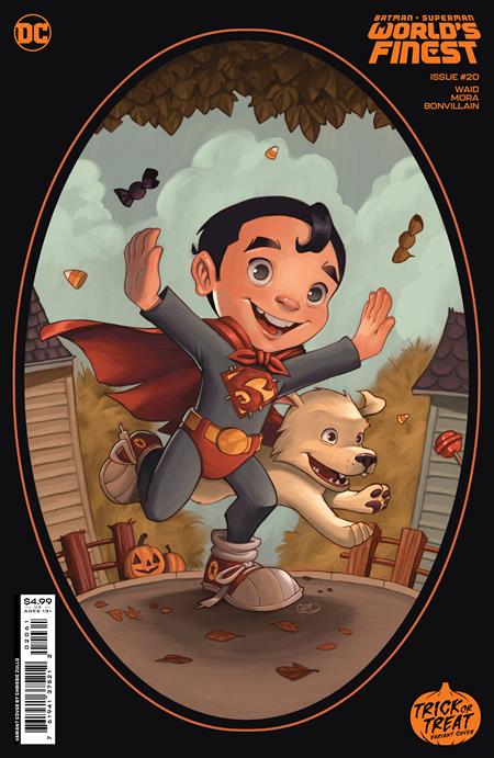 BATMAN SUPERMAN WORLDS FINEST #20 CVR F CHRISSIE ZULLO TREAT OR TREAT CARD STOCK VAR