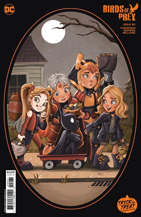 BIRDS OF PREY #2 CVR F CHRISSIE ZULLO TREAT OR TREAT CARD STOCK VAR