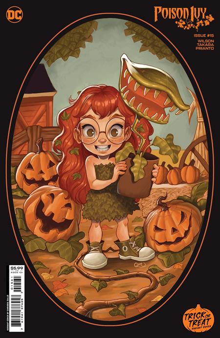 POISON IVY #15 CVR F CHRISSIE ZULLO TREAT OR TREAT CARD STOCK VAR