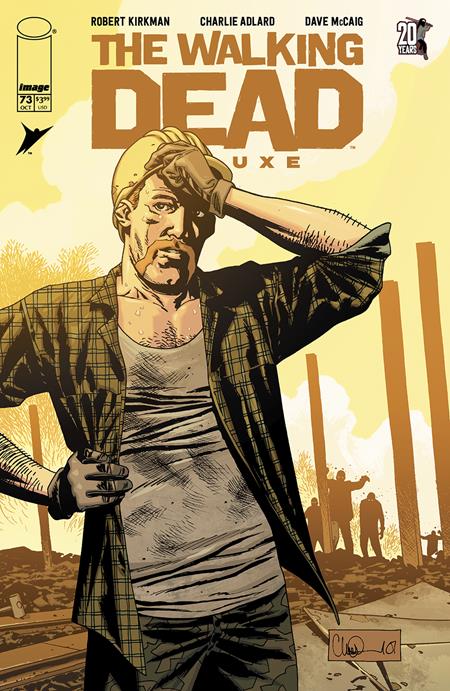 WALKING DEAD DELUXE #73 CVR B CHARLIE ADLARD AND DAVE MCCAIG VAR