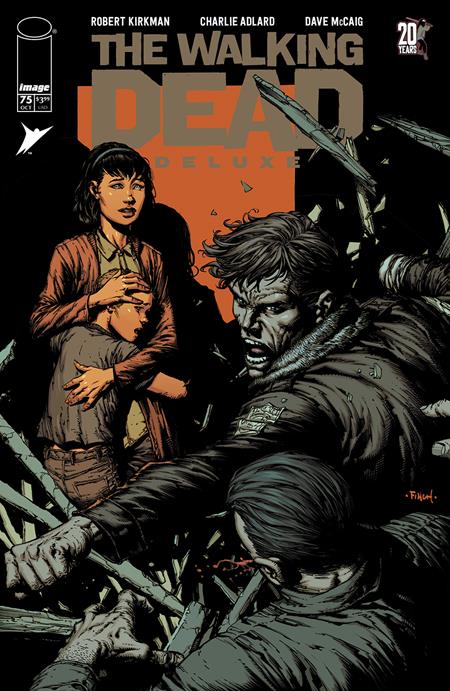 WALKING DEAD DELUXE #75 CVR A DAVID FINCH AND DAVE MCCAIG