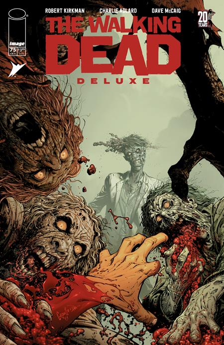 WALKING DEAD DELUXE #75 CVR F GREG CAPULLO AND DAVE MCCAIG VAR