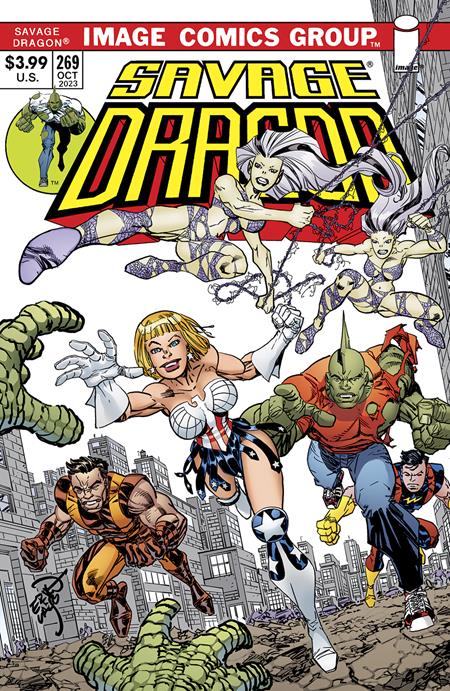 SAVAGE DRAGON #269 CVR B ERIK LARSEN VAR