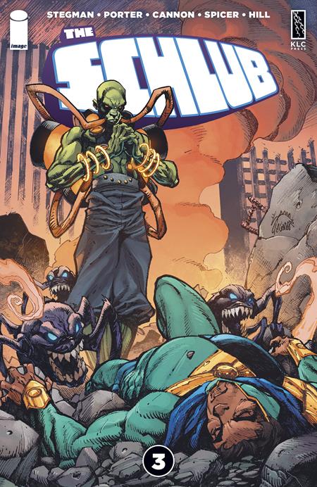 SCHLUB #3 CVR F INC 1:100 RYAN STEGMAN VAR