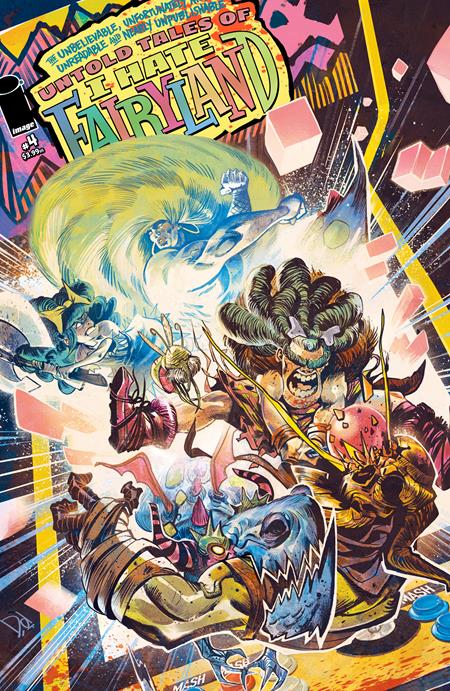 UNBELIEVABLE UNFORTUNATELY MOSTLY UNREADABLE AND NEARLY UNPUBLISHABLE UNTOLD TALES OF I HATE FAIRYLAND #4 (OF 5)