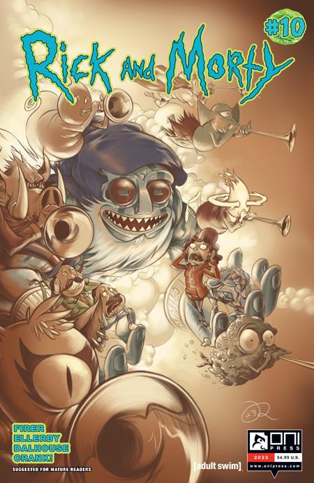 RICK AND MORTY #10 CVR C INC 1:10 RYAN LEE VAR