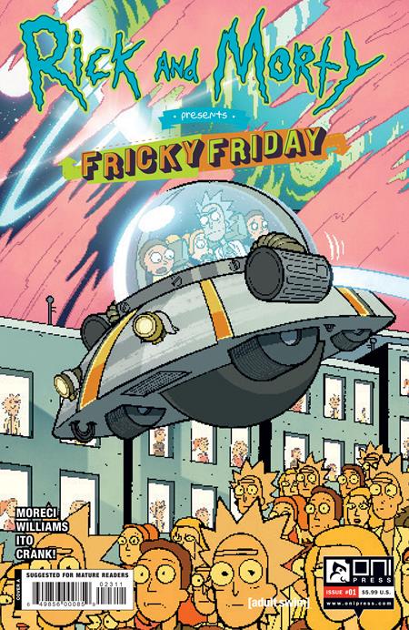 RICK AND MORTY PRESENTS FRICKY FRIDAY #1 CVR A JARRETT WILLIAMS