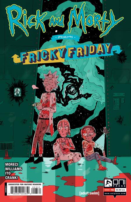 RICK AND MORTY PRESENTS FRICKY FRIDAY #1 CVR C INC 1:10 BECK KUBRICK VAR