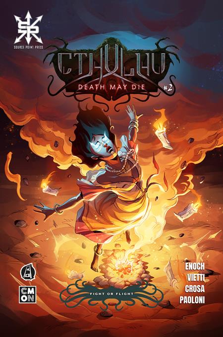CTHULHU DEATH MAY DIE #2 (OF 4) CVR A FABRIZIO GALLICCIA & GIORGIA LANZA