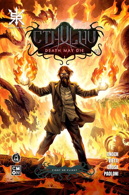 CTHULHU DEATH MAY DIE #2 (OF 4) CVR B VAR GIANCARIO OLIVARES & SIMON TESSUTO