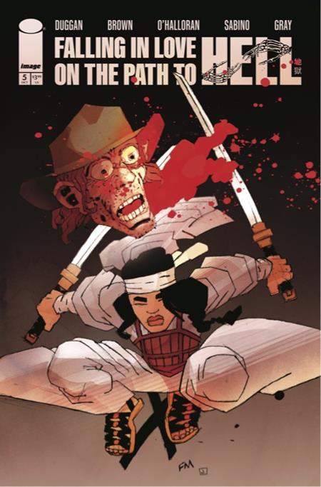 FALLING IN LOVE ON THE PATH TO HELL #5 CVR B INC 1:10 FRANK MILLER & JOCK VAR