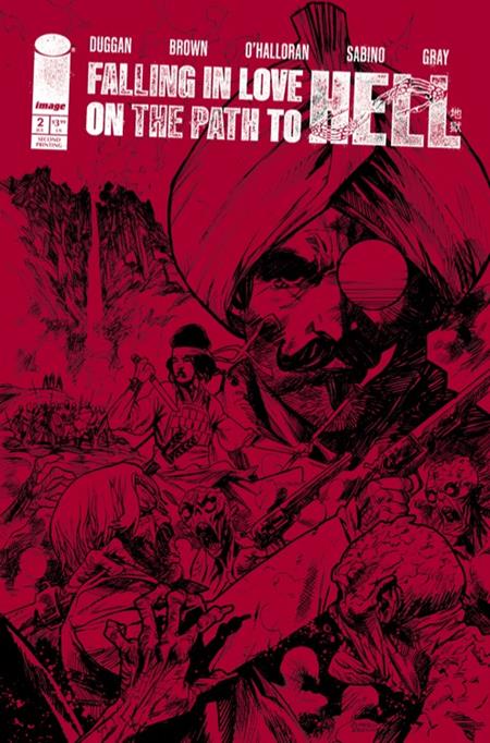 FALLING IN LOVE ON THE PATH TO HELL #2 Second Printing