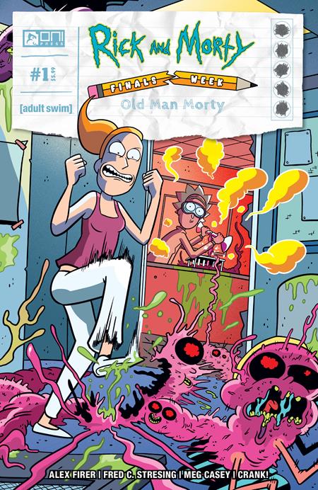 RICK AND MORTY FINALS WEEK OLD MAN MORTY #1 (ONE SHOT) CVR C INC 1:10 MARC ELLERBY INTERLOCKING VAR