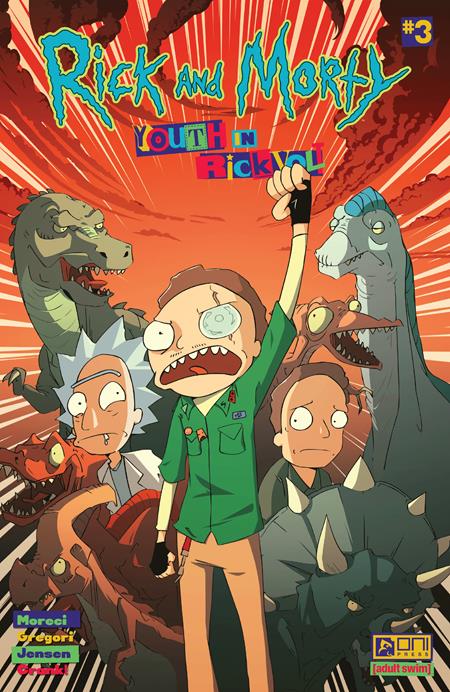 RICK AND MORTY YOUTH IN RICKVOLT #3 (OF 4) CVR B NICO HIROI DE VAR