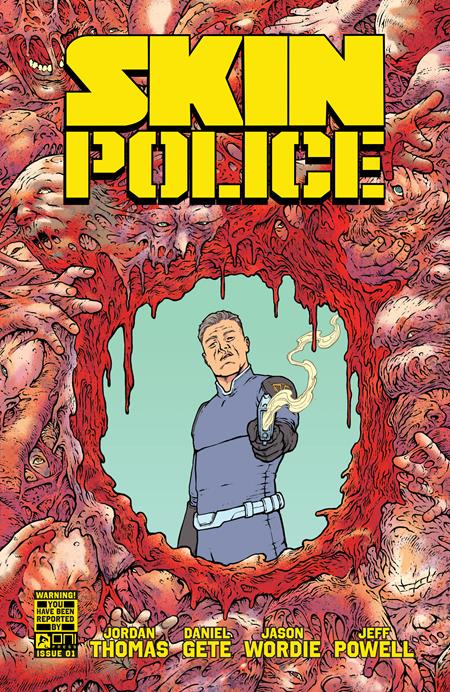 SKIN POLICE #1 (OF 4) CVR A DANIEL GETE JASON WORDIE VAR