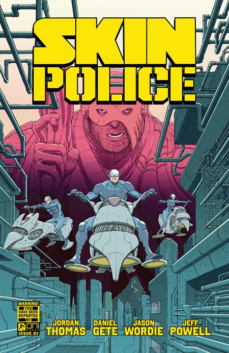 SKIN POLICE #1 (OF 4) CVR B NICK PITARRA VAR