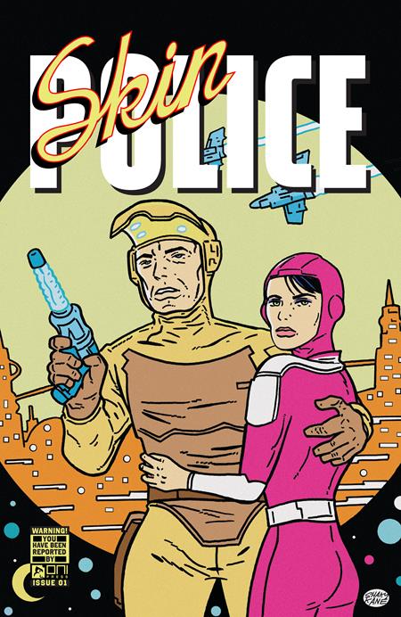 SKIN POLICE #1 (OF 4) CVR D INC 1:20 SHAKY KANE PULP ART VAR