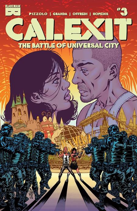 CALEXIT THE BATTLE OF UNIVERSAL CITY #3 (OF 3) CVR A C GRANDA
