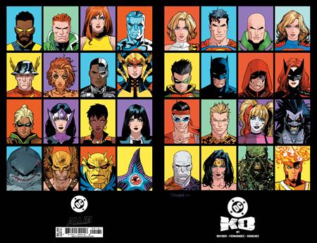 DC K.O. #1 (OF 4) CVR H DAN MORA BRACKET CARD STOCK VAR