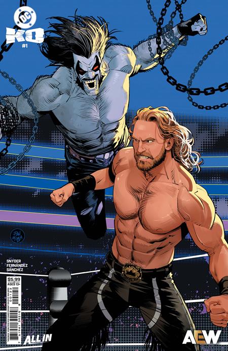 DC K.O. #1 (OF 4) CVR K DAN MORA AEW CAMEO CARD STOCK VAR