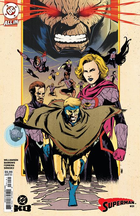 SUPERMAN #31 CVR E JORGE FORNES CARD STOCK VAR (DC K.O.)