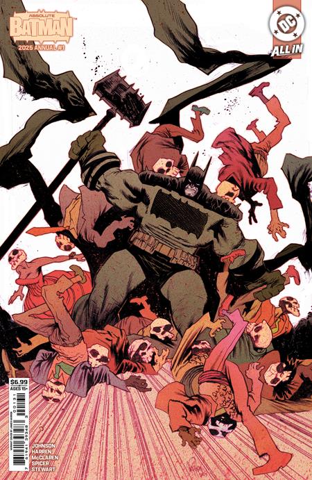 ABSOLUTE BATMAN 2025 ANNUAL #1 (ONE SHOT) CVR C JAMES HARREN CARD STOCK VAR