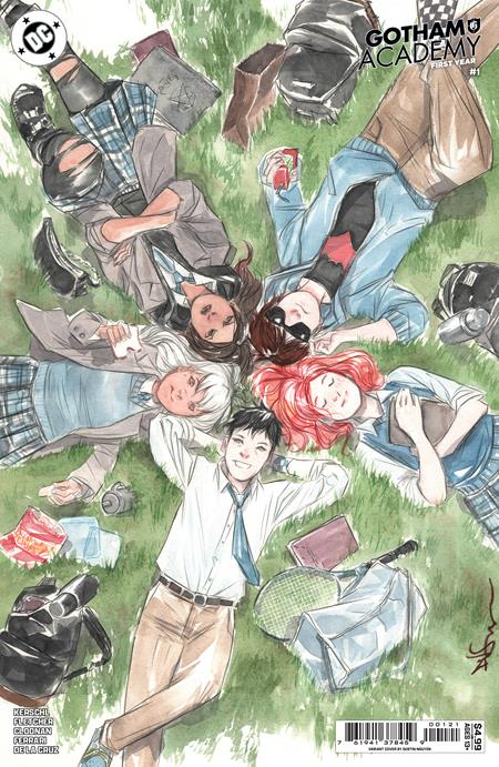 GOTHAM ACADEMY FIRST YEAR #1 (OF 6) CVR B DUSTIN NGUYEN VAR