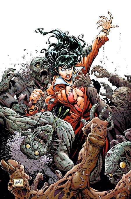 DIE!NAMITE BLOOD RED #1 CVR G WILL ROBSON LTD VIRGIN VAR