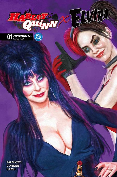 HARLEY QUINN X ELVIRA #1 CVR E SPEARS