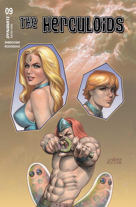 HERCULOIDS #9 CVR B JOSEPH MICHEAL LINSNER VAR