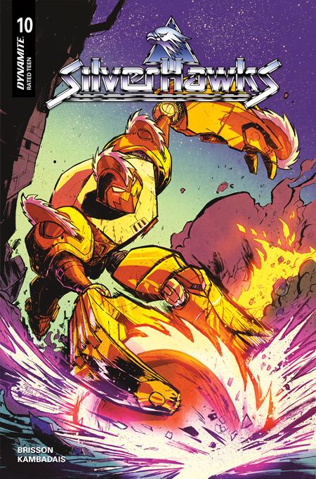 SILVERHAWKS #10 CVR G INC 1:10 DAVID COUSENS BATTLE DAMAGE ORIGINAL VAR