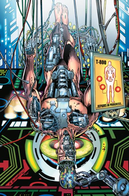 TERMINATOR METAL #1 CVR F BOB LAYTON FOIL VIRGIN VAR