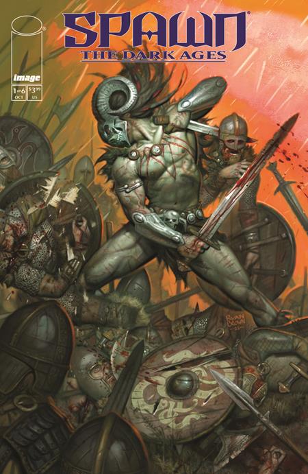 SPAWN THE DARK AGES #1 (OF 6) CVR D INC 1:50 RYAN BROWN VAR